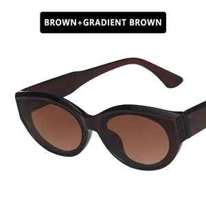 Women Cat Eye Sunglasses Luxury Brand Travel Small Rectangle Sun Glasses Men Women Retro Oculos Lunette De Soleil Femme