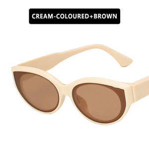 Women Cat Eye Sunglasses Luxury Brand Travel Small Rectangle Sun Glasses Men Women Retro Oculos Lunette De Soleil Femme
