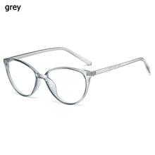 Carica l&#39;immagine nel visualizzatore di Gallery, Women Anti Blue Light Oversized Frame Ladies Glasses Square Plain Glasses Optical Spectacle Brand Qulity Computer