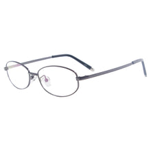 Load image into Gallery viewer, Women Full Rim Flexible Memory Titanium Glasses Frame Men Oval Eyewear Spectacles For Prescription Lenses