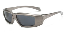 Carica l&#39;immagine nel visualizzatore di Gallery, Women Goggle Sunglasses Y2K Luxury Designer Outdoor Sports Sun Glasses for Men New Trendy Mirror Wrap Round Eyewear