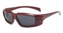 Carica l&#39;immagine nel visualizzatore di Gallery, Women Goggle Sunglasses Y2K Luxury Designer Outdoor Sports Sun Glasses for Men New Trendy Mirror Wrap Round Eyewear