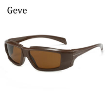 Carica l&#39;immagine nel visualizzatore di Gallery, Women Goggle Sunglasses Y2K Luxury Designer Outdoor Sports Sun Glasses for Men New Trendy Mirror Wrap Round Eyewear