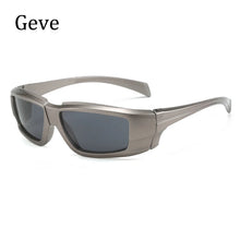 Carica l&#39;immagine nel visualizzatore di Gallery, Women Goggle Sunglasses Y2K Luxury Designer Outdoor Sports Sun Glasses for Men New Trendy Mirror Wrap Round Eyewear