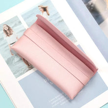 Carica l&#39;immagine nel visualizzatore di Gallery, Women Leather Soft Glasses Bag Portable Sunglasses Storage Box Accessories Eyeglasses Case Sunglasses Bag