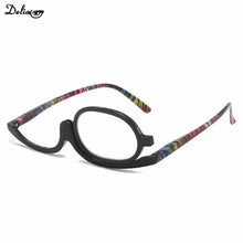 Load image into Gallery viewer, Women Makeup Reading Glasses Rotatable Flip Make Up Eye Glasses Presbyopic +1.00 To +4.0 Reading Glasses for Women