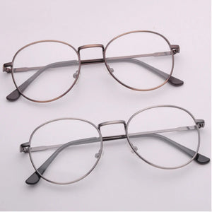 Women Men  Metal Frame Eyeglasses Female Lens Optical Gpld Color Prescrition Glasses Oculos de grau 024