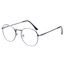 Load image into Gallery viewer, Women Men  Metal Frame Eyeglasses Female Lens Optical Gpld Color Prescrition Glasses Oculos de grau 024