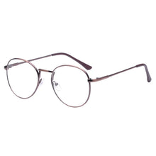 Load image into Gallery viewer, Women Men  Metal Frame Eyeglasses Female Lens Optical Gpld Color Prescrition Glasses Oculos de grau 024