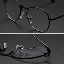 Load image into Gallery viewer, Women Men  Metal Frame Eyeglasses Female Lens Optical Gpld Color Prescrition Glasses Oculos de grau 024