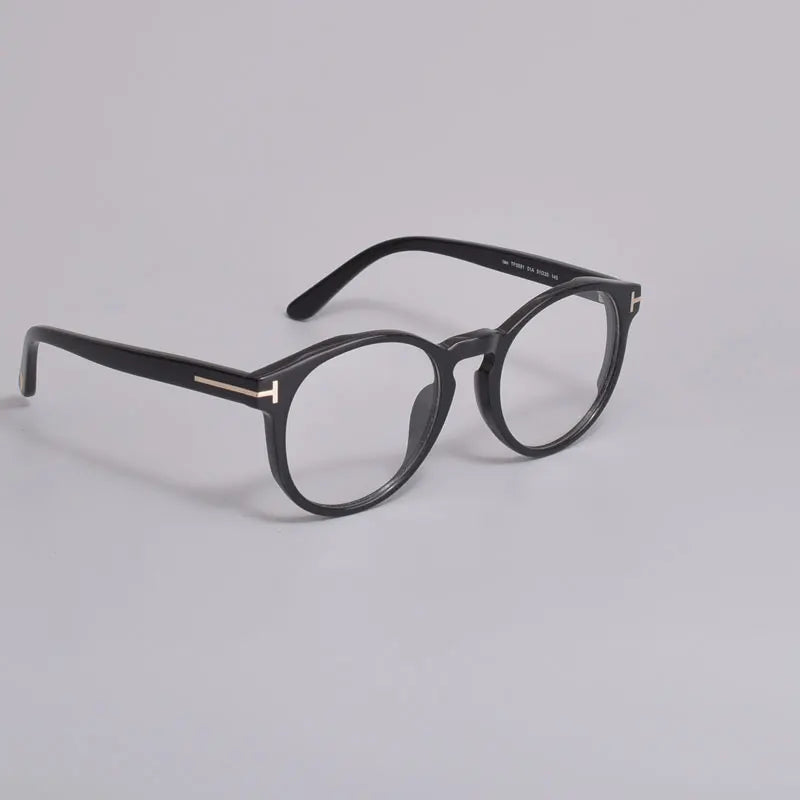 Women Men Optical Round Glasses Frame Brand tf0591 Gafas Eyeglasses Eyewear Acetate Reading Myopia Prescription Glasses Oculos