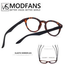 Load image into Gallery viewer, Women Reading Glasses Men Round Retro Frame Hyperopia Presbyopia Readers Eyeglasses Withe Diopter
