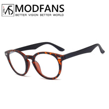 Load image into Gallery viewer, Women Reading Glasses Men Round Retro Frame Hyperopia Presbyopia Readers Eyeglasses Withe Diopter