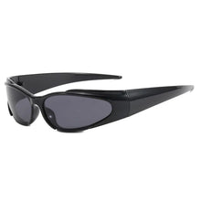 Carica l&#39;immagine nel visualizzatore di Gallery, Women Retro Brand Design  Shades Punk Sun Glasses Classic Wrap Around Y2k Sunglasses for Men Outdoor Sports Goggles