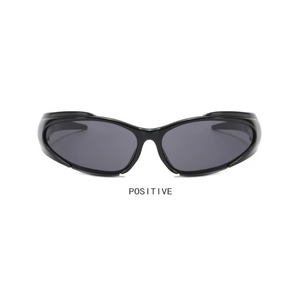 Women Retro Brand Design  Shades Punk Sun Glasses Classic Wrap Around Y2k Sunglasses for Men Outdoor Sports Goggles