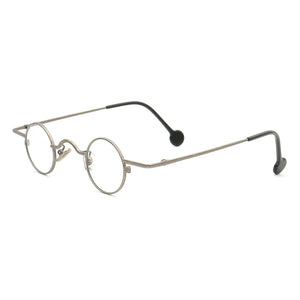Women Round Glasses Frames Men Light Optical Eyeglasses Frame Cute Eyewear Retro  Metal Prescription Spectacles Full Rim