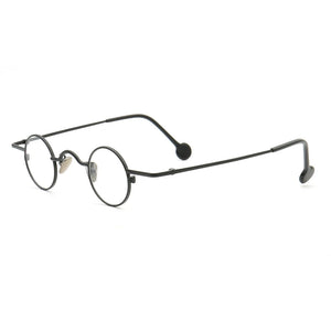Women Round Glasses Frames Men Light Optical Eyeglasses Frame Cute Eyewear Retro  Metal Prescription Spectacles Full Rim