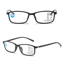 Load image into Gallery viewer, Women Smart Reading Glasses Men Progressive Multi-Focus Near Far Presbyopia Glasses Magnifing Eyewear +1.0 2.5 4.0 Plus