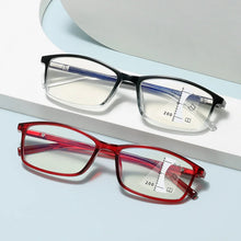 Load image into Gallery viewer, Women Smart Reading Glasses Men Progressive Multi-Focus Near Far Presbyopia Glasses Magnifing Eyewear +1.0 2.5 4.0 Plus