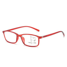 Load image into Gallery viewer, Women Smart Reading Glasses Men Progressive Multi-Focus Near Far Presbyopia Glasses Magnifing Eyewear +1.0 2.5 4.0 Plus