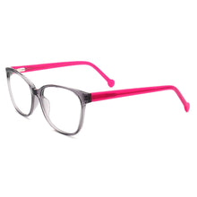 Load image into Gallery viewer, Women Square Eyeglasses Frame Men Round Optical Glasses Frame Full Rim Pink Black Transparent Spectacles  Retro Eyewear