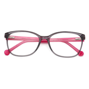 Women Square Eyeglasses Frame Men Round Optical Glasses Frame Full Rim Pink Black Transparent Spectacles  Retro Eyewear
