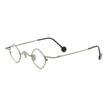 Load image into Gallery viewer, Women Square Glasses Frames Men Light Round Prescription Eyeglasses Frame Diamond Shield Eyewear Retro Fashion Metal Spectacles