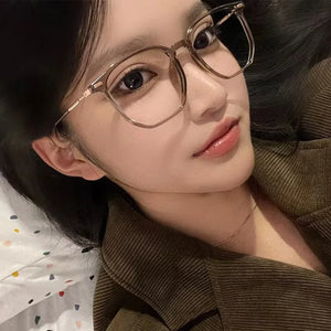 Women's Transparent Computer Glasses Square Frame Anti Blue Light Eyeglass Optical Spectacle Eyewear for Men