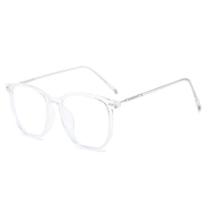 Women's Transparent Computer Glasses Square Frame Anti Blue Light Eyeglass Optical Spectacle Eyewear for Men