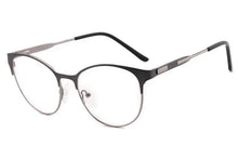 Load image into Gallery viewer, Women's Multifocal Reading Glasses round metal eyeglasses progressive reading  glasses Presbyopic near and far multifocal