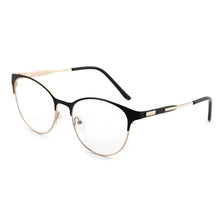 Load image into Gallery viewer, Women's Multifocal Reading Glasses round metal eyeglasses progressive reading  glasses Presbyopic near and far multifocal