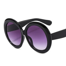 Carica l&#39;immagine nel visualizzatore di Gallery, Women&#39;s Oversized Round Sunglasses Luxury Brand Gradient Big Shades Classic Sun Glasses Female Oculos De Sol Gafas