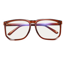Load image into Gallery viewer, Womens Mens Retro Full Rim Glasses Frame Large Size Eyeglasses Clear Lens RX