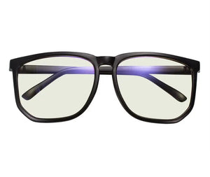 Womens Mens Retro Full Rim Glasses Frame Large Size Eyeglasses Clear Lens RX