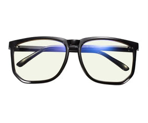 Womens Mens Retro Full Rim Glasses Frame Large Size Eyeglasses Clear Lens RX