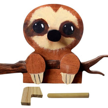 Load image into Gallery viewer, Wooden Creative Animal Glasses Holder Handmade Eye Sunglasses Display Stand Tabletop Decoration Gift for Office Desk Home Decors