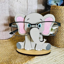 Load image into Gallery viewer, Wooden Glasses Display  Sunglasses Wooden Stand Decor Display Rack for Home Office Desktop