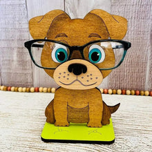 Load image into Gallery viewer, Wooden Glasses Display  Sunglasses Wooden Stand Decor Display Rack for Home Office Desktop