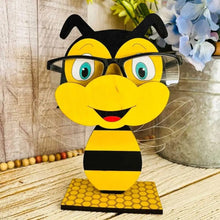 Load image into Gallery viewer, Wooden Glasses Display  Sunglasses Wooden Stand Decor Display Rack for Home Office Desktop