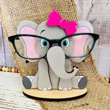 Load image into Gallery viewer, Wooden Glasses Display  Sunglasses Wooden Stand Decor Display Rack for Home Office Desktop