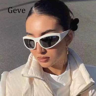 Wrap Around Sunglasses For Women Trendy Y2k Sport Sunglasses Trendy Shades Green Unisex Goggle Eyeglasses UV400