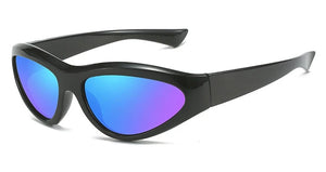 Wrap Around Sunglasses For Women Trendy Y2k Sport Sunglasses Trendy Shades Green Unisex Goggle Eyeglasses UV400
