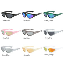 Carica l&#39;immagine nel visualizzatore di Gallery, Wrap Around Sunglasses For Women Trendy Y2k Sport Sunglasses Trendy Shades Green Unisex Goggle Eyeglasses UV400