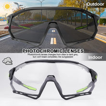 Load image into Gallery viewer, X-TIGER Cycling Sunglasses Photochromic Outdoor Hiking Fishing Sunglasses Polarized UV400 MTB Racing Road Man Cycling Glasses