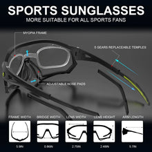 Load image into Gallery viewer, X-TIGER Cycling Sunglasses Photochromic Outdoor Hiking Fishing Sunglasses Polarized UV400 MTB Racing Road Man Cycling Glasses