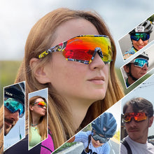 Load image into Gallery viewer, X-TIGER Cycling Sunglasses Photochromic Outdoor Hiking Fishing Sunglasses Polarized UV400 MTB Racing Road Man Cycling Glasses
