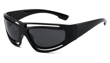 Carica l&#39;immagine nel visualizzatore di Gallery, Y2K Hollow Punk Sunglasses Women Trend New Steampunk Black Sports Sunglasses Female Shades Eyewear Unisex Outdoor Eyeglasses UV4