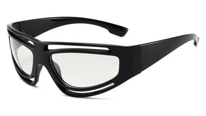 Y2K Hollow Punk Sunglasses Women Trend New Steampunk Black Sports Sunglasses Female Shades Eyewear Unisex Outdoor Eyeglasses UV4