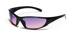Y2K Silver Punk Sunglasses Men Women 2000S Hollow Sports Punk Cool Girl Sunglasses Trendy Goggle Eyewear