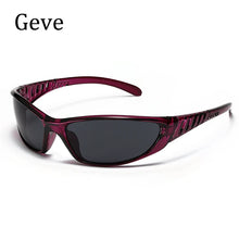 Carica l&#39;immagine nel visualizzatore di Gallery, Y2K Silver Punk Sunglasses Men Women 2000S Hollow Sports Punk Cool Girl Sunglasses Trendy Goggle Eyewear